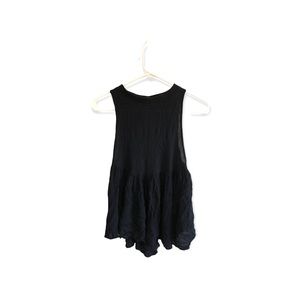 Out from Under black sleeveless, open back top - XS